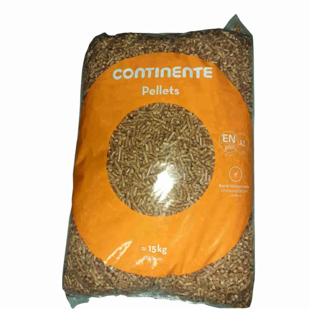 Continente Pellets 15 kg – 65 Sacos / 975 kg