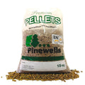 Pellets de Madeira PINEWELLS 15 kg – Palete com 60 Sacos